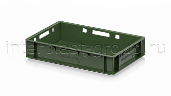 Ящик для мяса и колбасных изделий Е-1 зеленый в Шахты Ящик для мяса и колбасных изделий Е-1 зеленый в Шахты