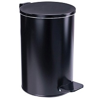 Ведро для мусора с педалью, усиленное, Титан, 10 л, черное, оцинкованная сталь в Шахты Ведро для мусора с педалью, усиленное, Титан, 10 л, черное, оцинкованная сталь в Шахты