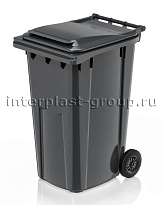 Контейнер для мусора 240 л серый облегченный 240 серый в Шахты Контейнер для мусора 240 л серый облегченный 240 серый в Шахты