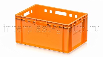 Ящик для мяса и колбасных изделий Е-3 оранжевый в Шахты Ящик для мяса и колбасных изделий Е-3 оранжевый в Шахты