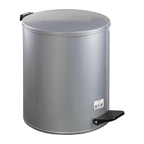 Ведро для мусора с педалью, усиленное, Титан, 15 л, серое, оцинкованная сталь в Шахты Ведро для мусора с педалью, усиленное, Титан, 15 л, серое, оцинкованная сталь в Шахты