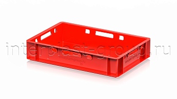 Ящик для мяса и колбасных изделий Е-1 красный в Шахты Ящик для мяса и колбасных изделий Е-1 красный в Шахты