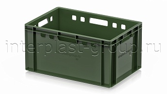 Ящик для мяса и колбасных изделий Е-3 зеленый в Шахты Ящик для мяса и колбасных изделий Е-3 зеленый в Шахты