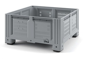 Контейнер iBox перфорированный на ножках в Шахты