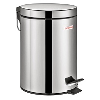 Ведро-контейнер для мусора (урна) с педалью LAIMA Classic, 3 л, со съемным внутренним ведром в Шахты Ведро-контейнер для мусора (урна) с педалью LAIMA Classic, 3 л, со съемным внутренним ведром в Шахты