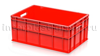 Ящик для молока, мяса, овощей и фруктов сплошной красный в Шахты Ящик для молока, мяса, овощей и фруктов сплошной красный в Шахты