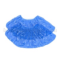 Бахилы голубые 2000 шт (1000 пар), 16 мкм, однослойные, с одной резинкой, Эконом в Шахты Бахилы голубые 2000 шт (1000 пар), 16 мкм, однослойные, с одной резинкой, Эконом в Шахты