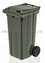 Мусорный контейнер 120 л зеленый в Шахты Мусорный контейнер 120 л зеленый в Шахты