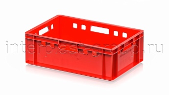 Ящик для мяса и колбасных изделий Е-2 красный в Шахты Ящик для мяса и колбасных изделий Е-2 красный в Шахты