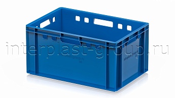 Ящик для мяса и колбасных изделий Е-3 голубой в Шахты Ящик для мяса и колбасных изделий Е-3 голубой в Шахты