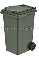 Контейнер для мусора 240 л зеленый 240 зеленый в Шахты