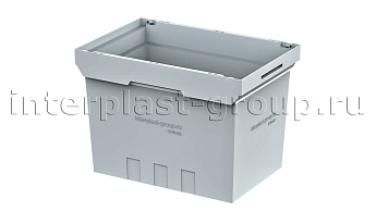 Вкладываемый контейнер KV 6442 серый в Шахты