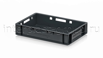 Ящик для мяса и колбасных изделий Е-1 темно-серый в Шахты