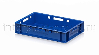 Ящик для мяса и колбасных изделий Е-1 синий в Шахты Ящик для мяса и колбасных изделий Е-1 синий в Шахты