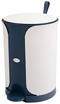 Контейнер для мусора Sтилъ с педалью 18 л синий 18 синий в Шахты