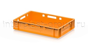 Ящик для мяса и колбасных изделий Е-1 оранжевый в Шахты Ящик для мяса и колбасных изделий Е-1 оранжевый в Шахты