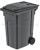 Мусорный контейнер 360 л серый 360 серый в Шахты