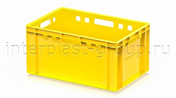 Ящик для мяса и колбасных изделий Е-3 желтый в Шахты Ящик для мяса и колбасных изделий Е-3 желтый в Шахты